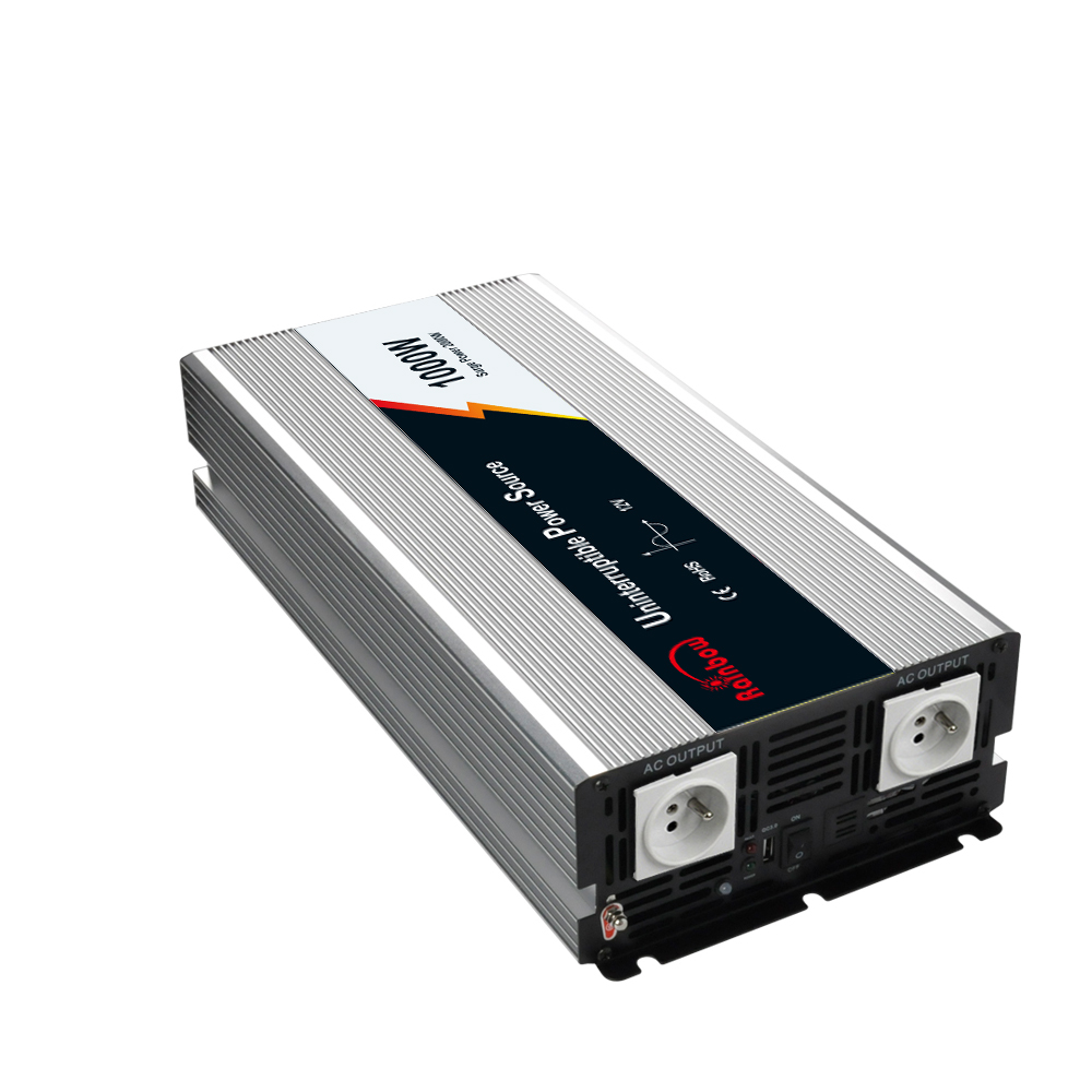 Pure sine power inverter 12V/230V 1000W with charger